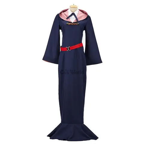 Little Witch Academia Sucy Mambavaran Halloween Halloweenkostymer Anime Anpassa Cosplay-kostymer 10 best sales Lilla Häxakademins cosplay - №6