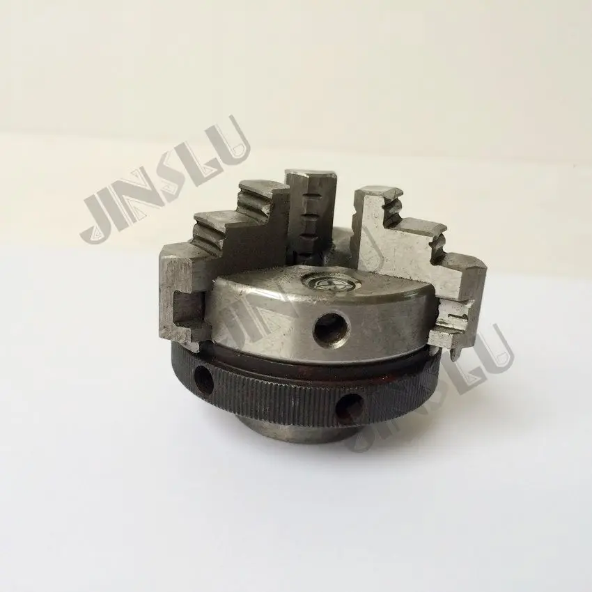 Free shipping Three jaw chuck K01-50 small hand chuck  pocket type chuck   M14*1 thread