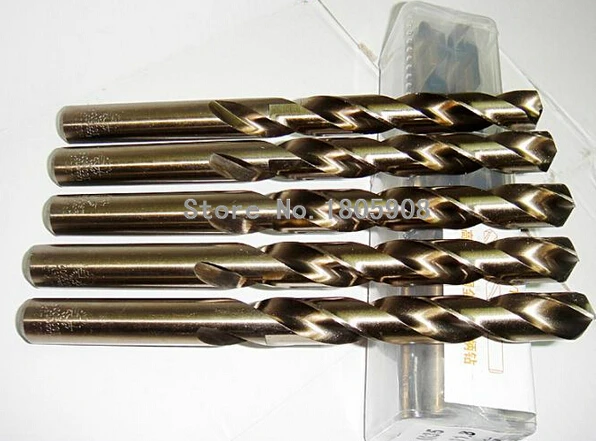 Bộ 5 7.1Mm-13Mm M35 HSS-CO Coban Khoan HSS Mũi Khoan Xoắn Chút Cho Thép Không Gỉ (năm 7/7.5/8/8.5/9/10/10.5/11/11.5/12/12.5/13Mm)