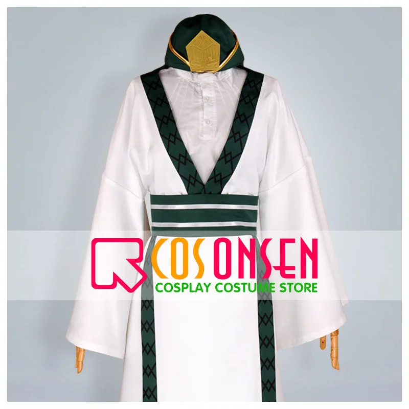 

COSPLAYONSEN Magi The Labyrinth of Magic Ja'far Cosplay Costume All Sizes Custom Made+Hat