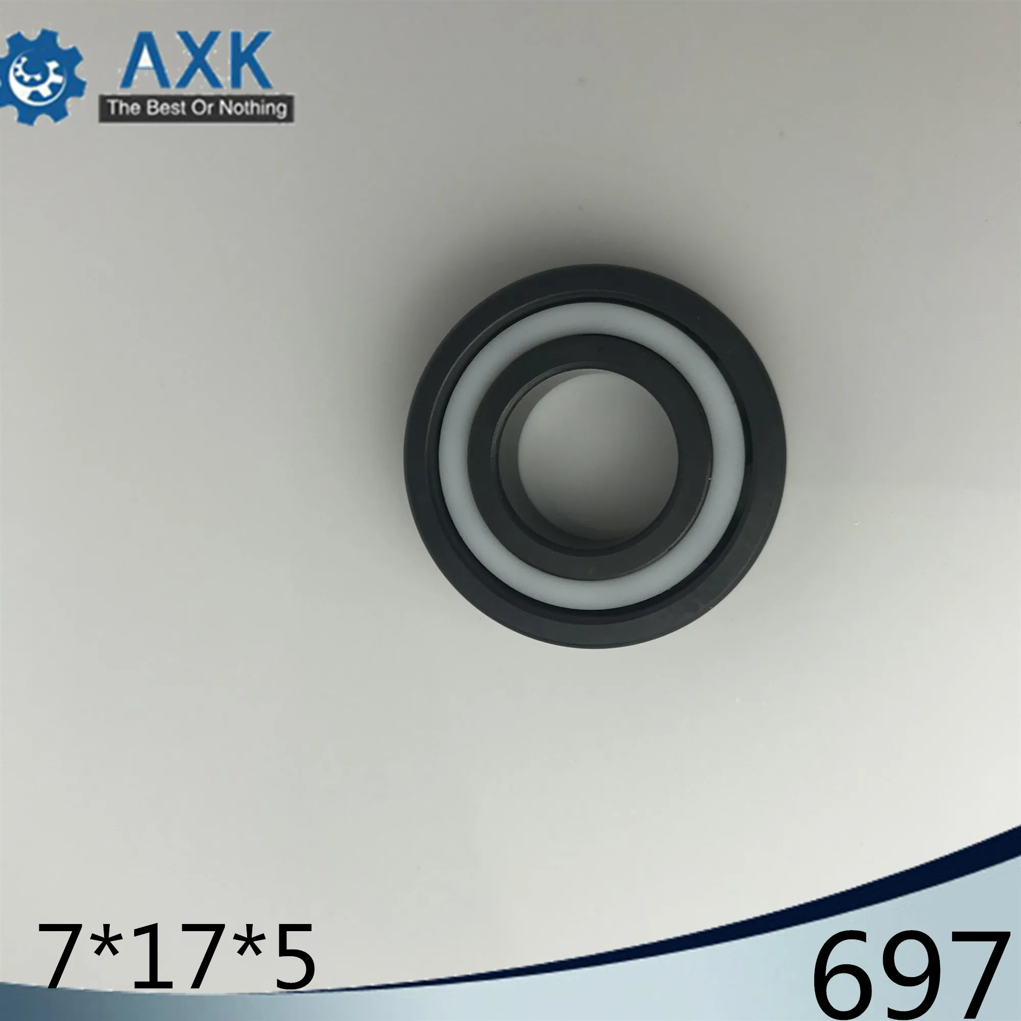 

697 Full Ceramic Bearing ( 1 PC ) 7*17*5 mm Si3N4 Material 697CE All Silicon Nitride Ceramic 619/7 Ball Bearings