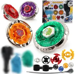 Spinning Top  metal fusion 4D Launcher Grip Set Fight Master Rare Spinning Top Kids toys Gifts