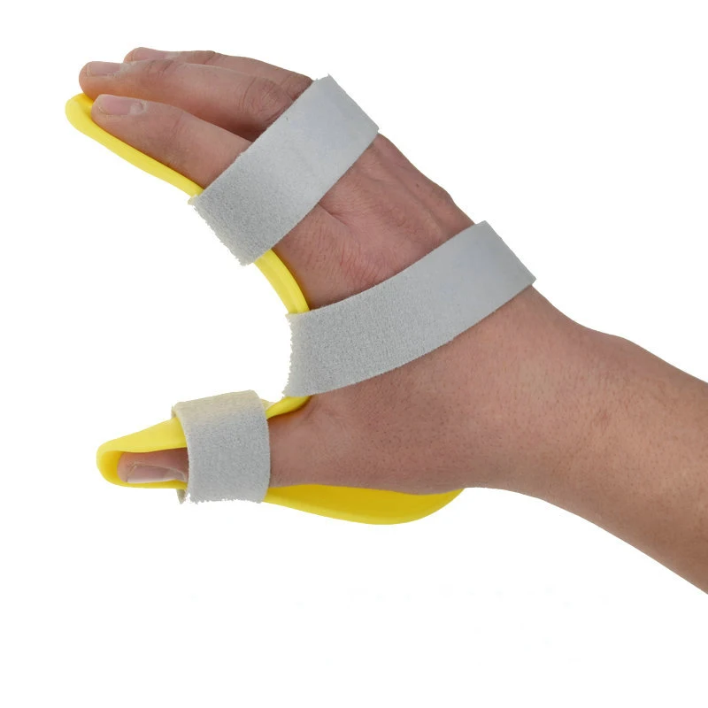 

1pc orthotics hand fixed splint refers to the unit Points fingerboard stroke hemiplegia rehabilitation training fingers bend