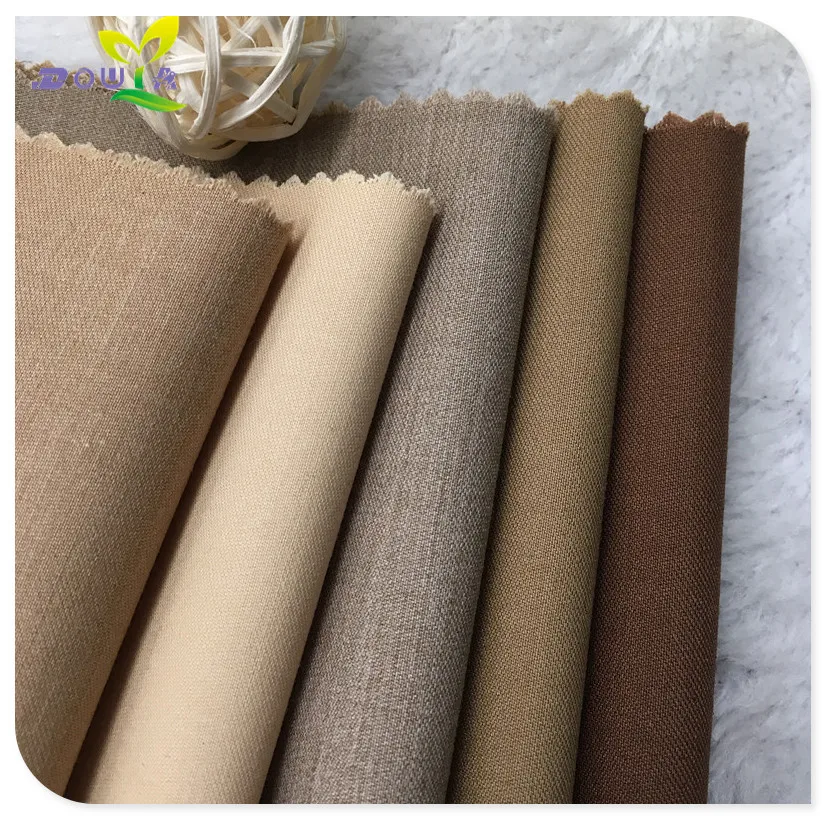 1M/Worsted wool fabric Beige winter 2016 small suit cloth pants vest uniform solid material