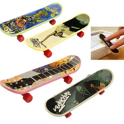 1PCS Hot Selling Simulation Cute  Mini Finger Board Fingerboard Skate Boarding Toys Children  Gift Random Styles