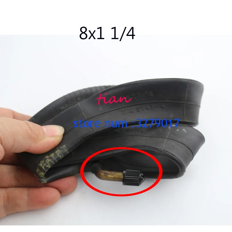 free shipping 8x1 1/4 Pneumatic Wheel Inner Tube 8\