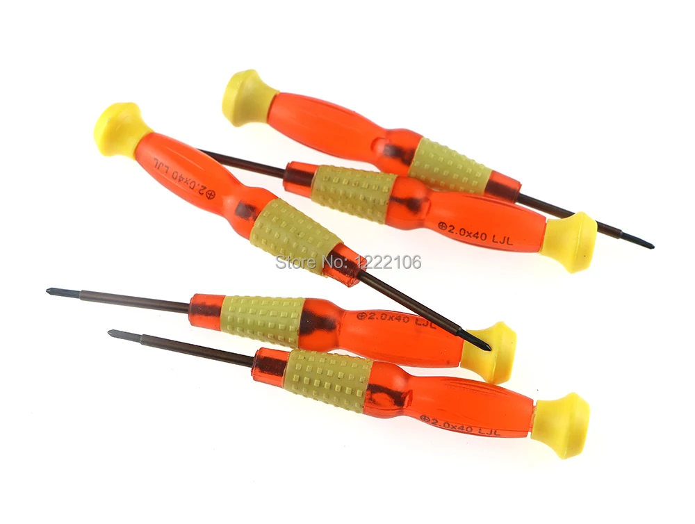 ChengChengDianWan Cross 2.0*40mm Professional Screwdriver for PS3 PS2 Controller Teardown Disassemble Repair Tool 5pcs