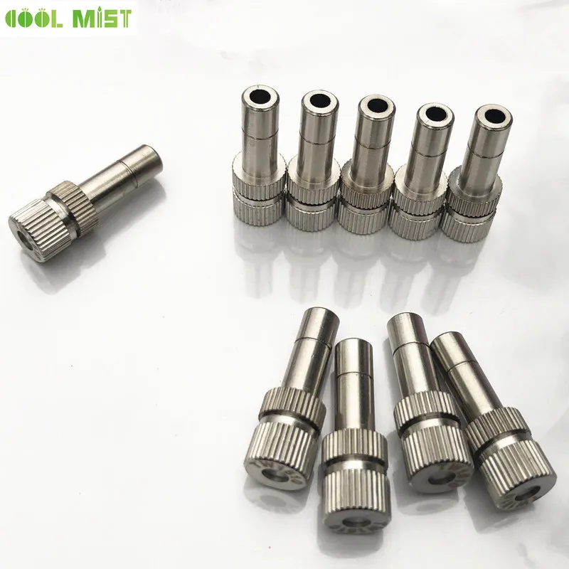 S048 Slip lock Quick-Connect Nozzles, Low Pressure Spray Misting Nozzle, Fog Misting Nozzles for Greenhouse Plant humidification