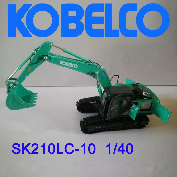 

Collectible Diecast Toy Model Gift 1:40 Kobelco SK210LC-10 Hydraulic Excavator Engineering Machinery Toy for Decoration