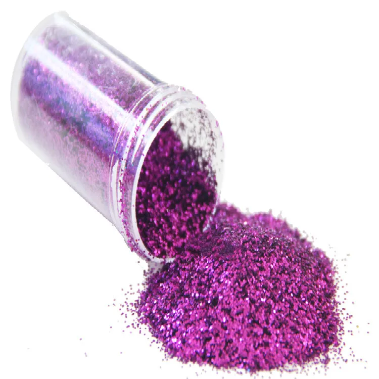 New 1 bottle Glitter purple Shining Glitter Powder DIY Decoration painting mask Sheets Tips Design Art Glitter Paillette 20g