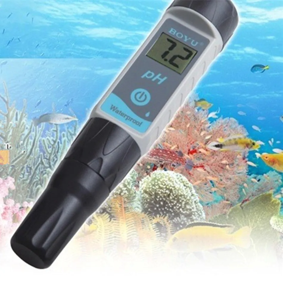 PH-01 Aquarium Fish Tank Waterproof Value Meter Test Pen IP67 Rating Replaceable Electrode Portable