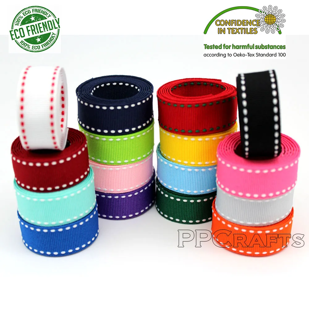 Stitch Grosgrain Ribbon 3/8\