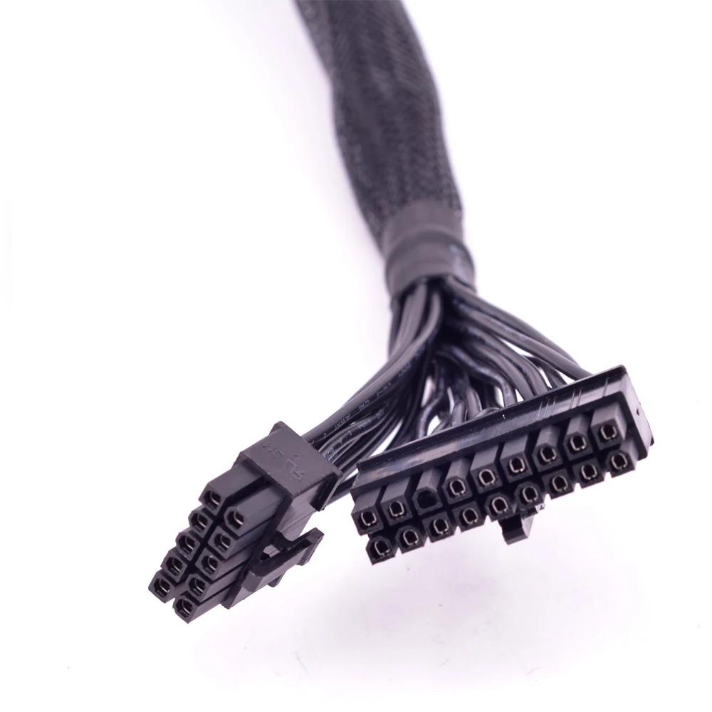 For Cooler Master V550 V650 V700 V750 V850 V1000 V1200 V1300 ATX 24 Pin Power supply Cable PSU Modular 18+10 Pin to 24Pin MB