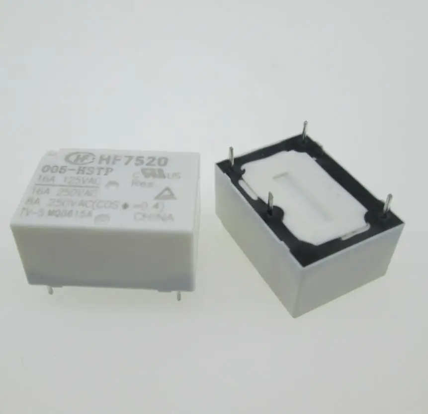 

NEW relay HF7520-005-HSTP HF7520 005-HSTP HF7520005HSTP HF7520-005HSTP 005HSTP 5V 5VDC DC5V 16A 250VAC DIP4 20PCS/LOT