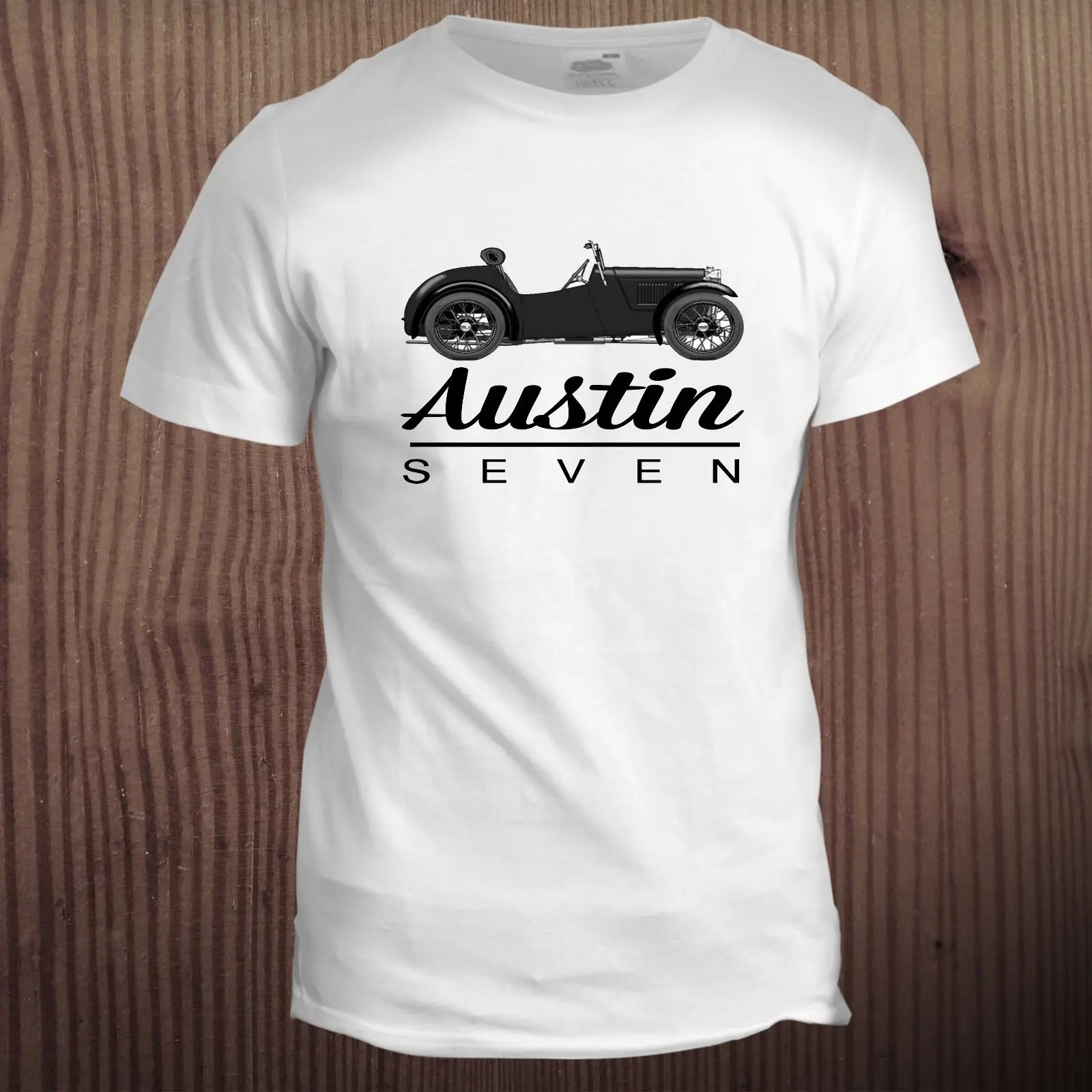 Hot 2019 Summer Men'S T Shirt Fashion Summer Cotton Racer Austin 7 Seven Dad Father Car Retro Christmas Gift Motor Shirt Design