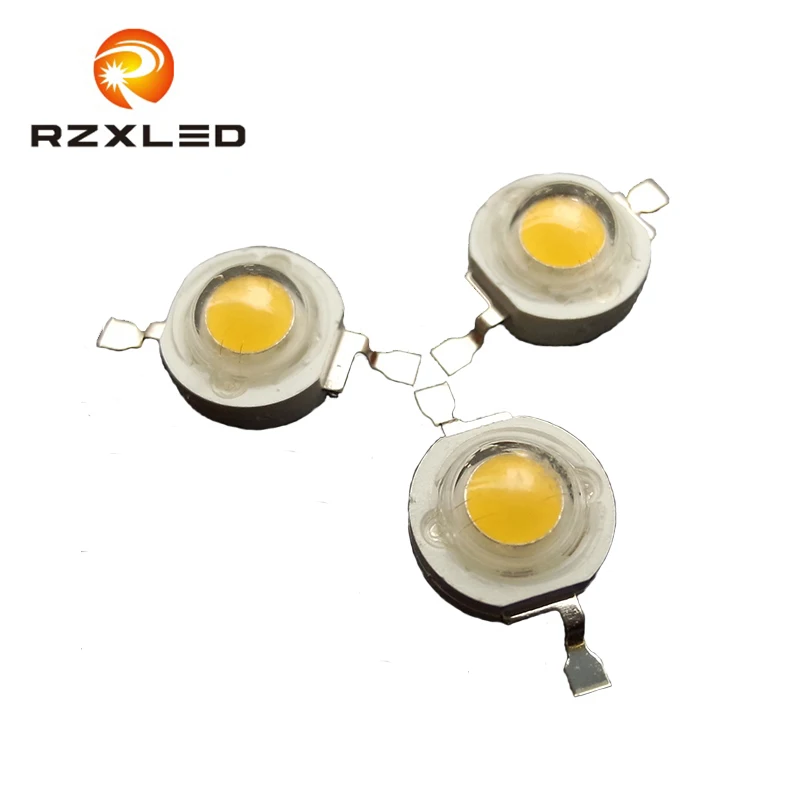 50PCS/Lot LED 3W CRI80 Pure White6000k Warm White2700K Natural White4500K Edison For daytime running lights