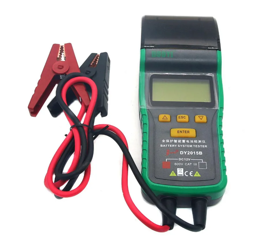 Máy Phân Tích Với Máy In Nhiệt 12V Xe Hơi Ô Tô Lưu Trữ Kiểm Tra Pin