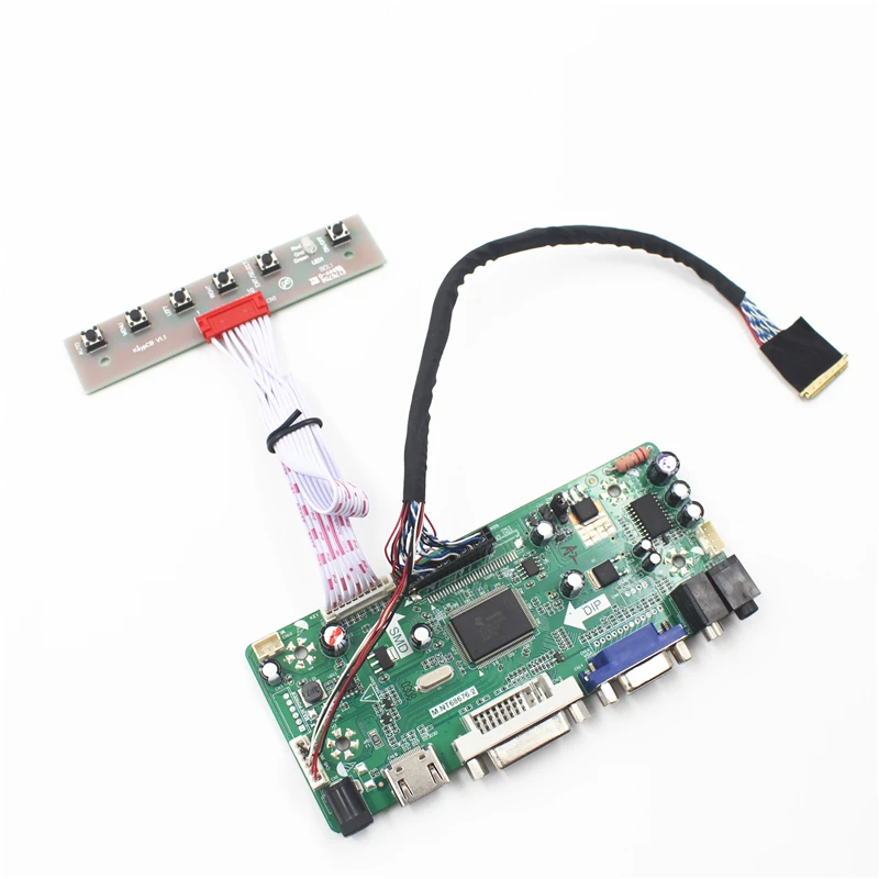 VGA DVI AUIDIO LCD Controller Board Kit HDMI-compatible for B156HW01 V0 V1 V2 V3 V4 V5 V6 V7 1920X1080 lcd display control board