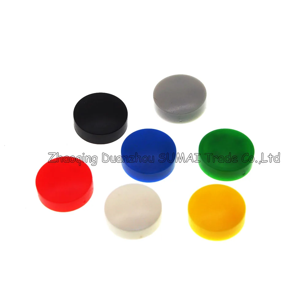 5 models choose or Mix Tactile Push Button Switch Cap,tact Switch button Cap for 12*12*7.3mm switch,multi/Mix Color