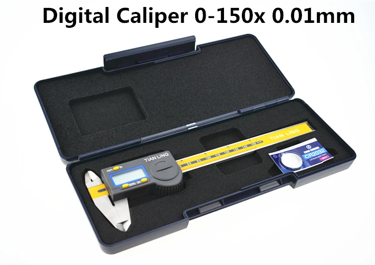 Jrealmer 150x0.01mm digital caliper stainless steel caliper Waterproof IP54 Digitale Messschieber paquimetro digital Vernier cal