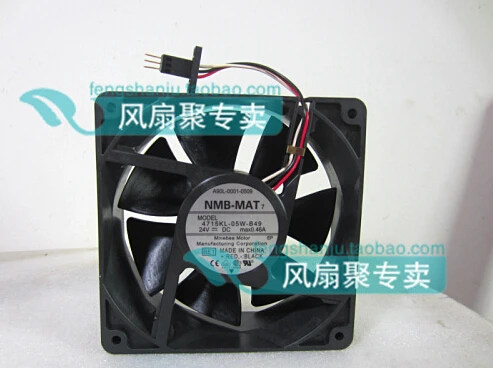 

Wholesale: original 4715KL-05W-B49 A90L-0001-0509 24V0.46A 120*120*38 FANUC three line fan