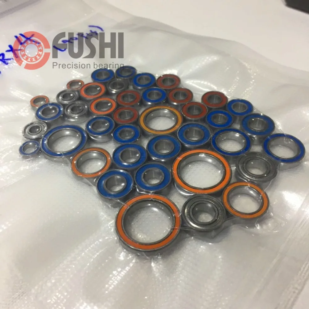 Trx-4 Hobby Model RC Car Assembly Ball Bearings For 1/10 Traxxas TRX4 Bearing Set ( Total 40 Pcs )