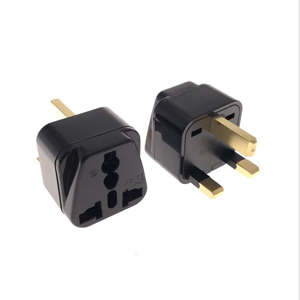 UK US EU AU TO UK Plug AC 250V AC Power Socket  Plug United Kingdom Charger International Travel Universal Adapter Converter