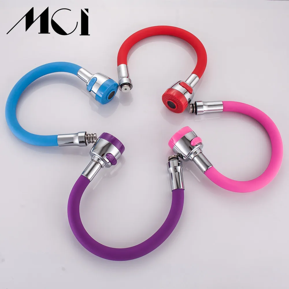 Free Shipping 360 Degree Rotation Sink Faucet Spout Kitchen Sink Faucet Pipe Fittings Single Handle Connection Mci