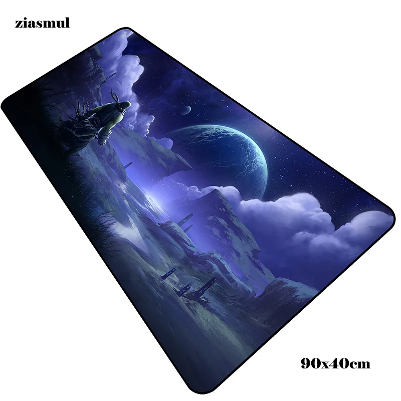 Azeroth map mouse pad 900x400x2mm mats big Computer mouse mat
