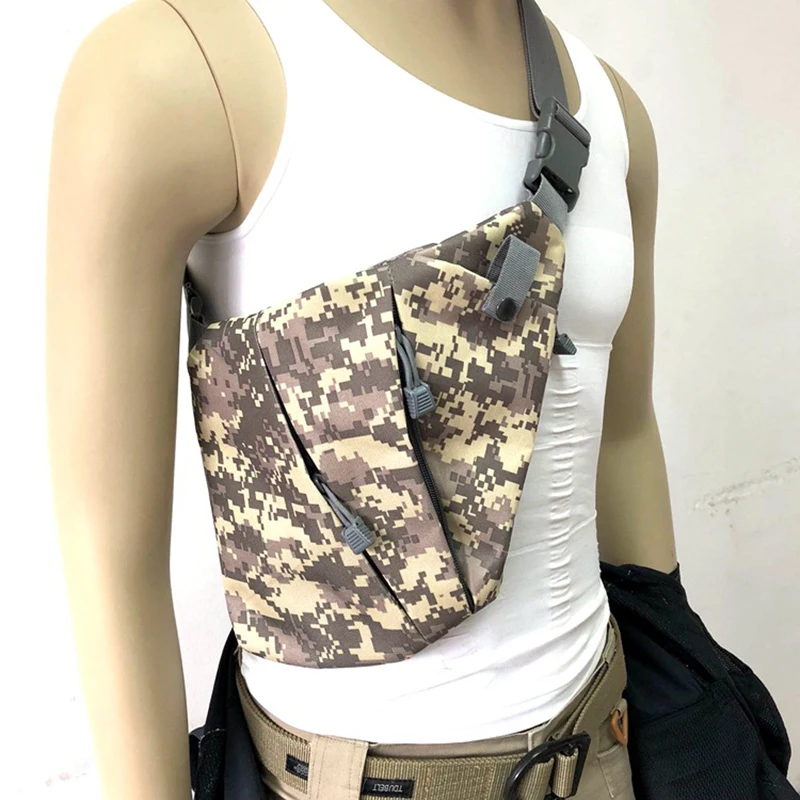 Tactical Storage Gun Bag Right / Left Shoulder Concealed Bag Pistol Gun Carry Bag Men Outdoor Anti-theft Package