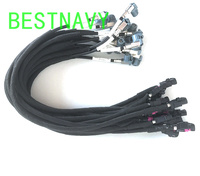 Free ship LVDS cable wire video line 100cm for VW BMW Audi Mercedes car GPS Navigation audio