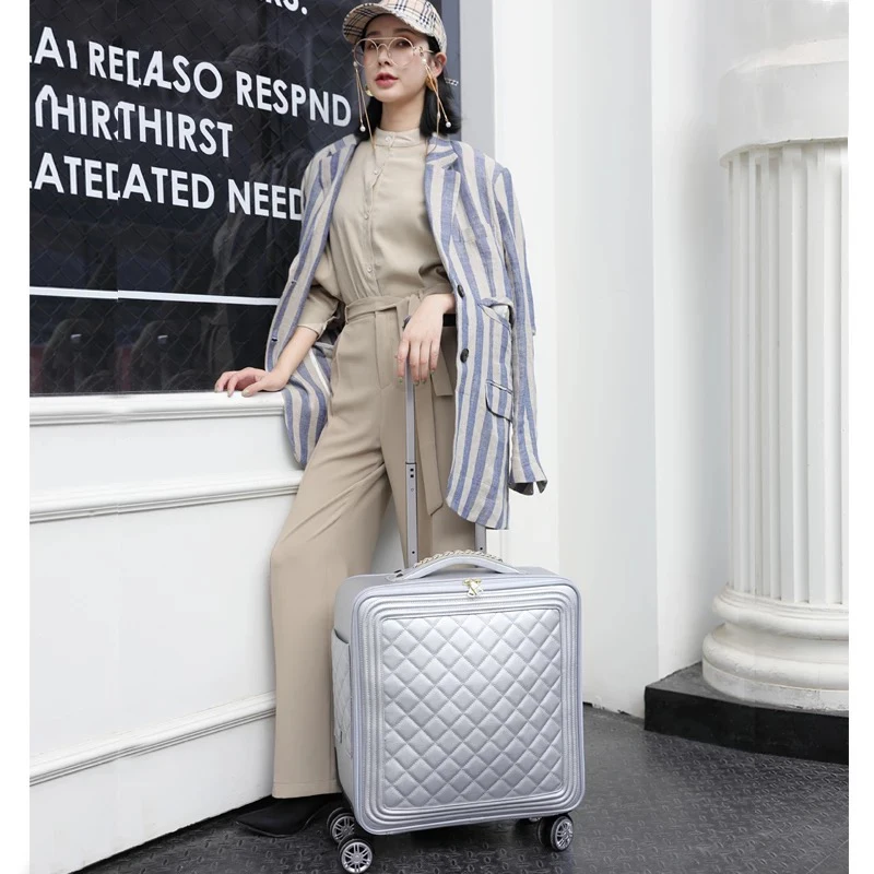 Fashion suitcase 24 inch luggage boarding set box trolley case universal wheel luggage female 20 inch Korean version for women