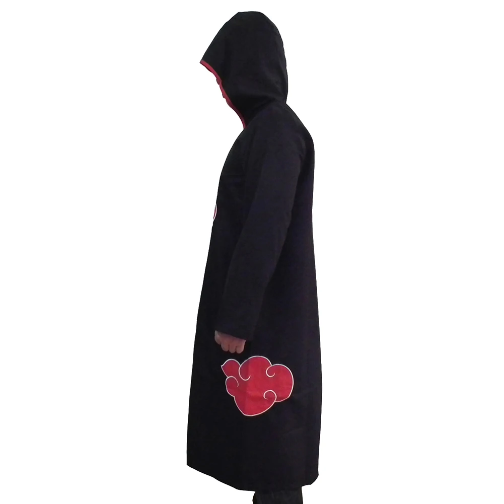 Brdwn Unisex Sasuke Jyuugo Ali Hillis Hohzuki Suigetsu Kijin no Sairai Akatsuki Taka Hawk Cosplay Cloak Ninja cap