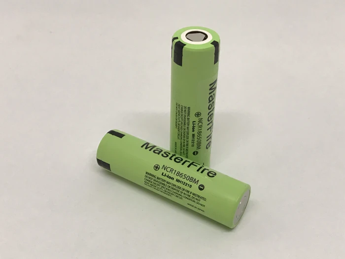 

MasterFire 2pcs/lot Original 3200mAh NCR18650BM 3.7V 18650 10A Current Power Tools Flashlights Battery Lithium Batteries Cell