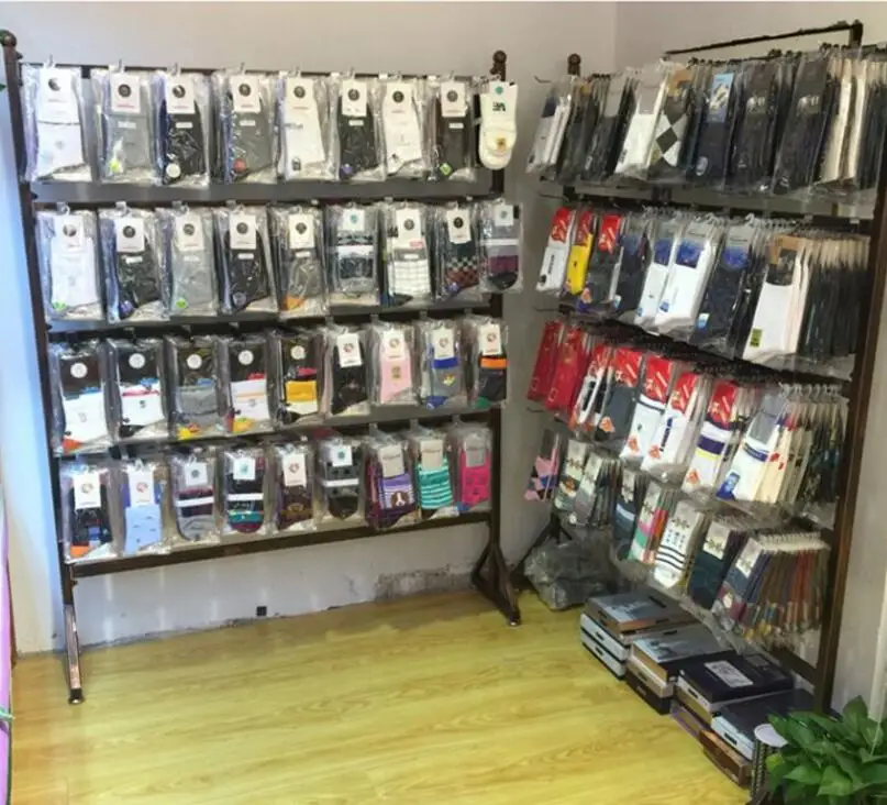 Estante para calcetines, estante de exhibición, estante de isla media, suelo multifuncional, ropa interior, guantes, accesorios de supermercado, funda para teléfono móvil rac