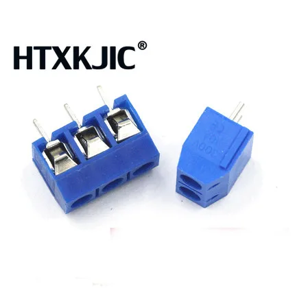 KF-301 Cross Blue KF301-2P 3P 5.0MM PCB Connection Terminal 12A 300V Can Split Joint Wholesale 1000