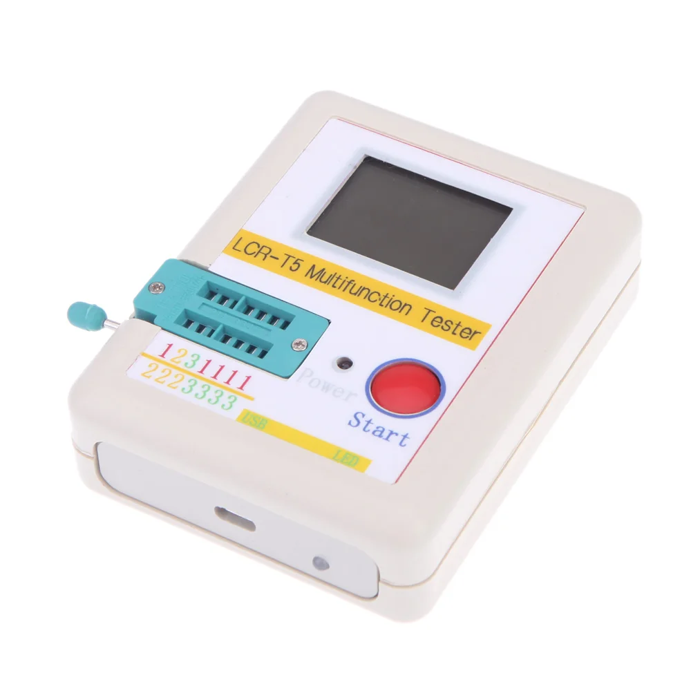 

LCR-T5 Multifunction Tester Graphical Multifunction Tester SCR Digital Transistor Tester Capacitor Inductance Resistor Meter