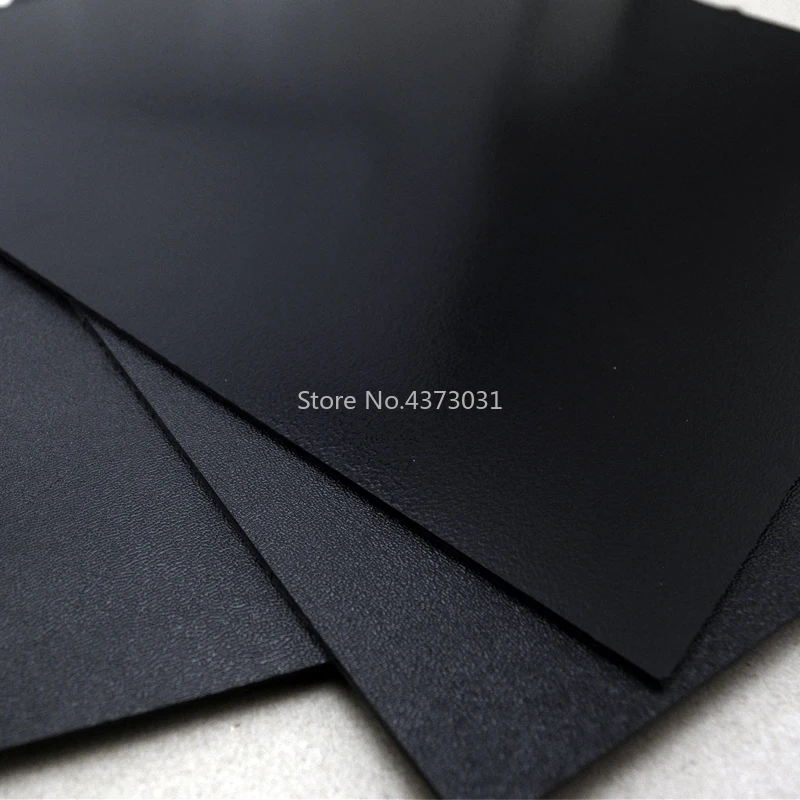 Black Diy Knife material Making knife K sheath case Kydex K200 Hot plastic plate Python maple leaves Symbol 300*300*1.5mm/2mm