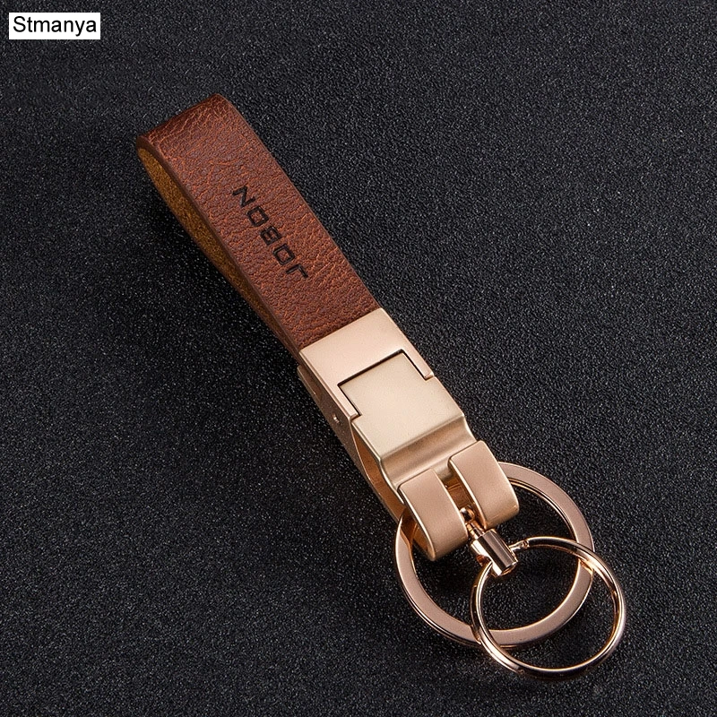 New Cool Luxury Metal Men Women Key chain Genuine high quality Car Key Ring bag charm  Lover\'s Gift Keychains wholesale 17237