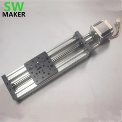 Swmaker-親ねじ付きリニアアクチュエーターのセット,cビームz軸取り付けキット,cnc Z-AXIS,tr8 x 8(2mm),nema 23