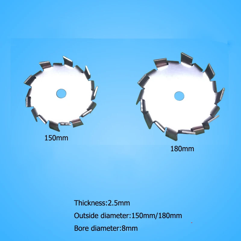 Laboratory 304 stainless steel stir bar stirrer dispersion disk,round plate dispersing Propeller stirring blade mixer