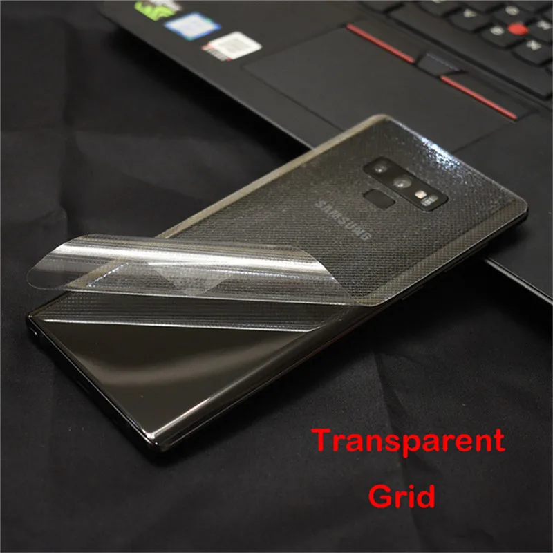 3D Carbon Fiber Skins Film Wrap Skin Phone Back Film Sticker For SAMSUNG Galaxy S10 Plus S10e S9+ S8 S7 Edge Note 10+ 9 8 5 A750