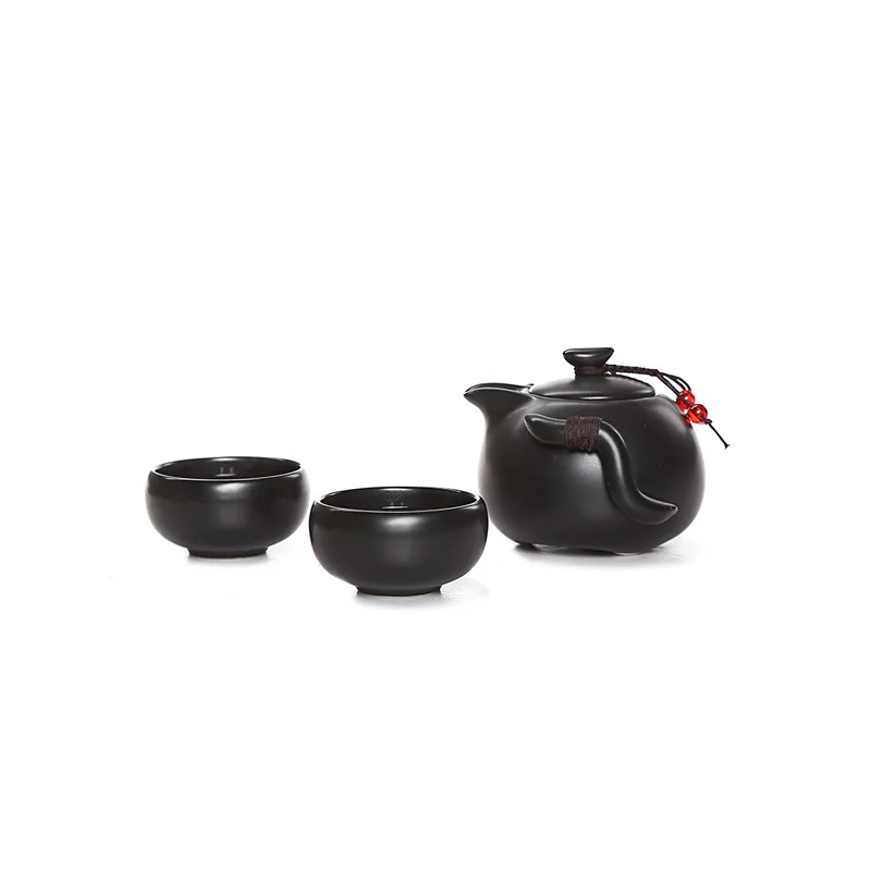 Promotion!! 1 pot + 2 cups The Ding kiln tea Sets Portable Travel Tea Tet,Quick Cup,TeaPot Kettle,Gaiwan Kung fu tea set