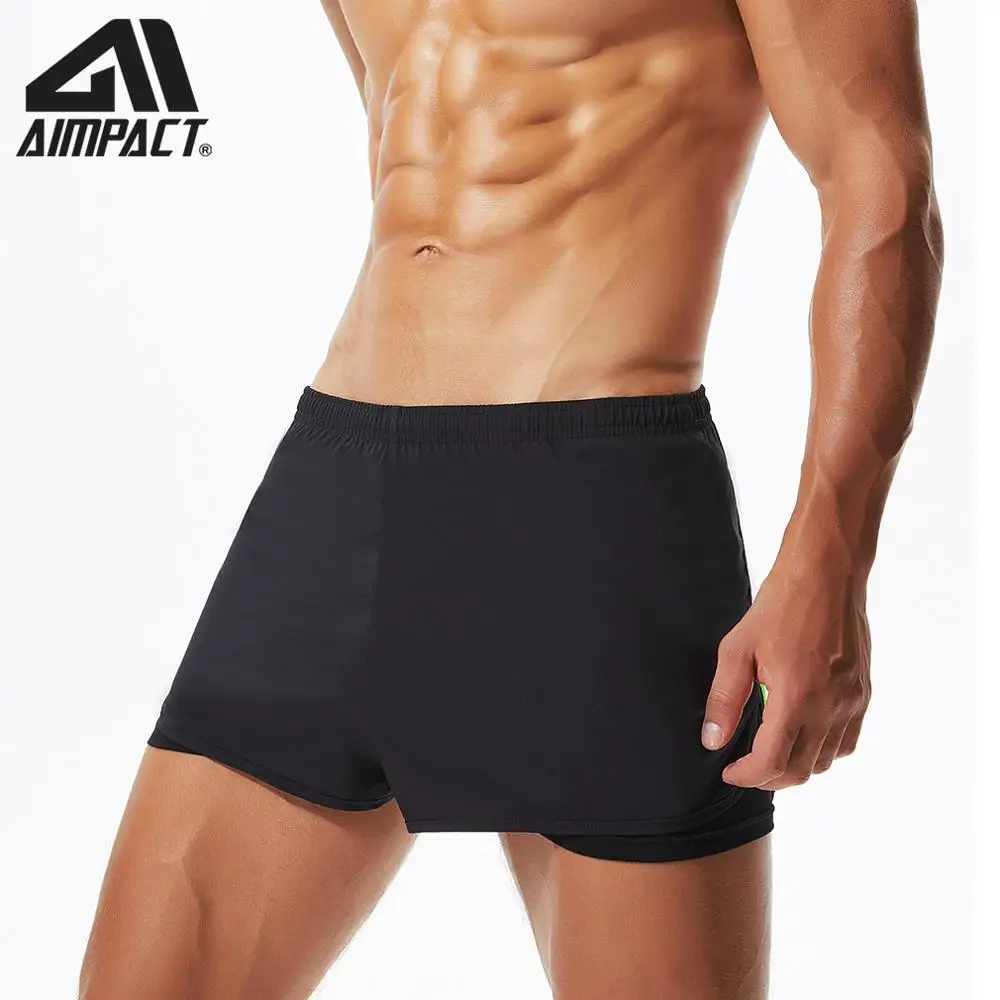 Aimpact Fashion Casual Shorts for Men Athletic Running Workout Gym Training Shorts Sport Beachwear Shorts Trunks AM2207