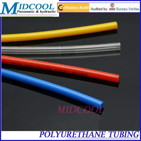 

pneumatic hose thermoplastic polyurethane tubing PU8*6 pipe OD 8mm ID 6mm Length 100m PU tube