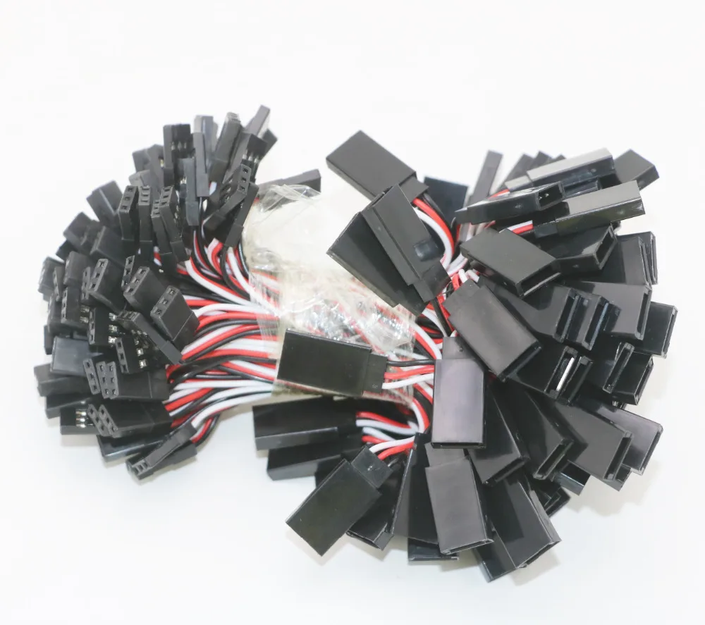 10 stücke 100mm/150mm/200mm/300mm/500mm RC Servo Verlängerung Kabel kabel Draht Blei JR Für Rc Hubschrauber Rc Drone – Detail 18