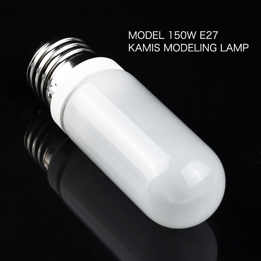 SUPON 220V 150W 2900K E27 Studio Strobo Flash Pemodelan Lampu Light Bulb untuk GODOX SK400II DE300 DE400 SK300 SK400 Studio Pencahayaan