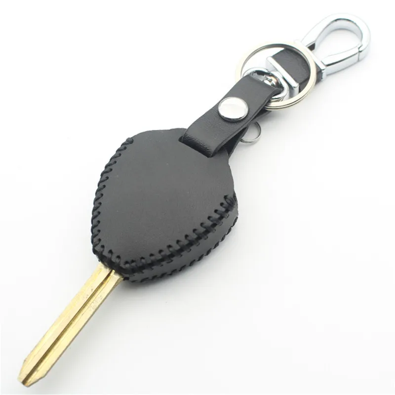 FLYBETTER Genuine Leather Key Case Cover For Toyota Avensis/Avalon/Hilux/Rav4/Corolla/Camry/Tarago/Yaris/Prado Car Styling L2095