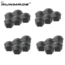 runmade Wheel Lug Bolt Nut Cover Caps For Audi VW Skoda Seat 17mm Hex Head Bolts Gray 321601173A