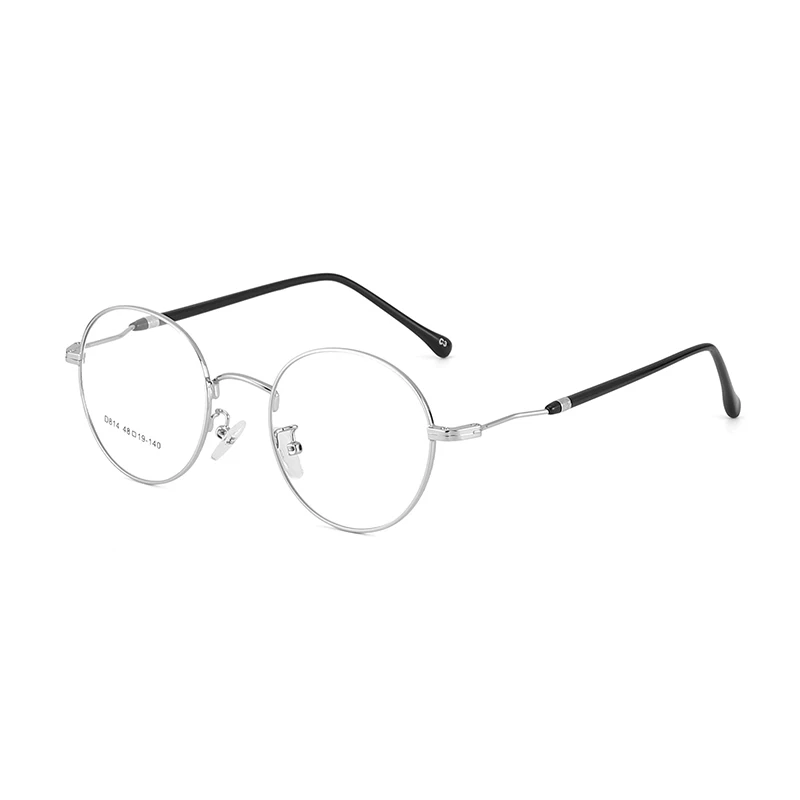 BCLEAR 2019 del Nuovo Uomo Donna Retro Grandi Occhiali Rotondi Occhiali Della Lega del Metallo Occhiali Telaio Nero Argento Oro Occhiali Da Vista Occhiali Da Vista Ottica